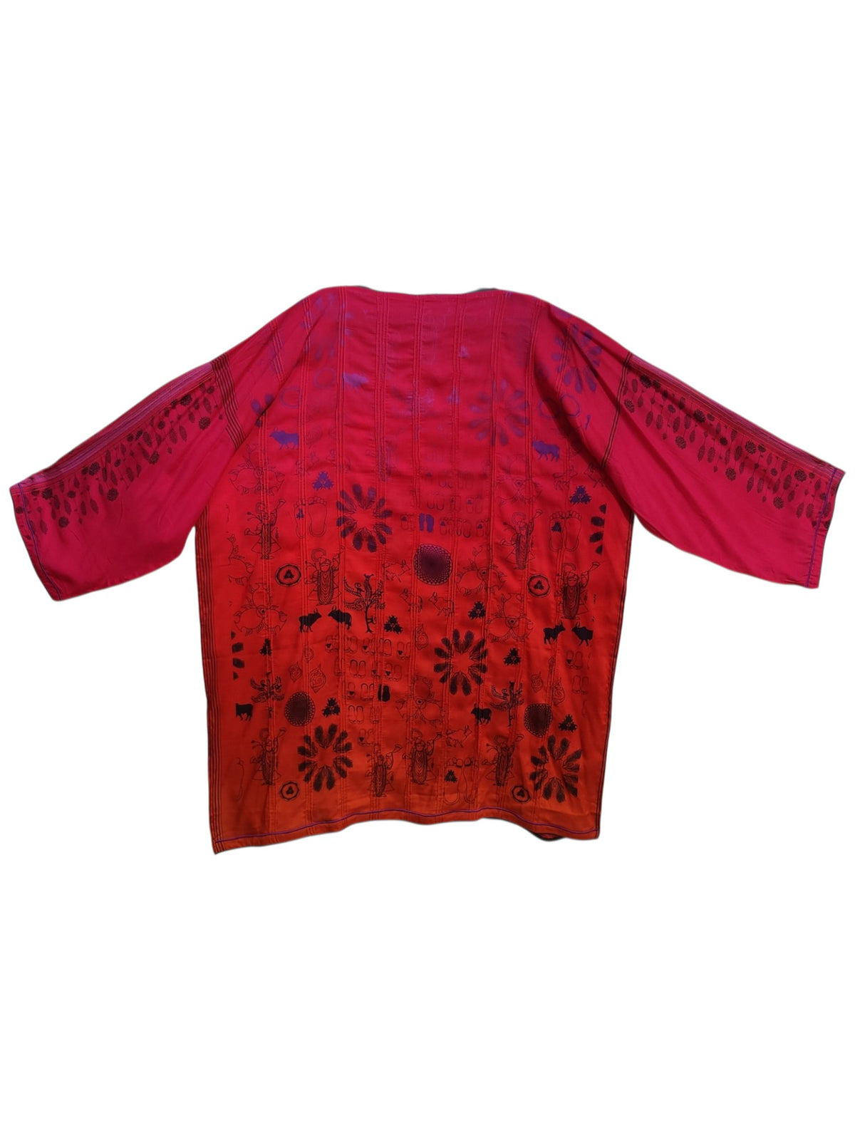 SemiStitched Printed Cotton Modal Tunic
