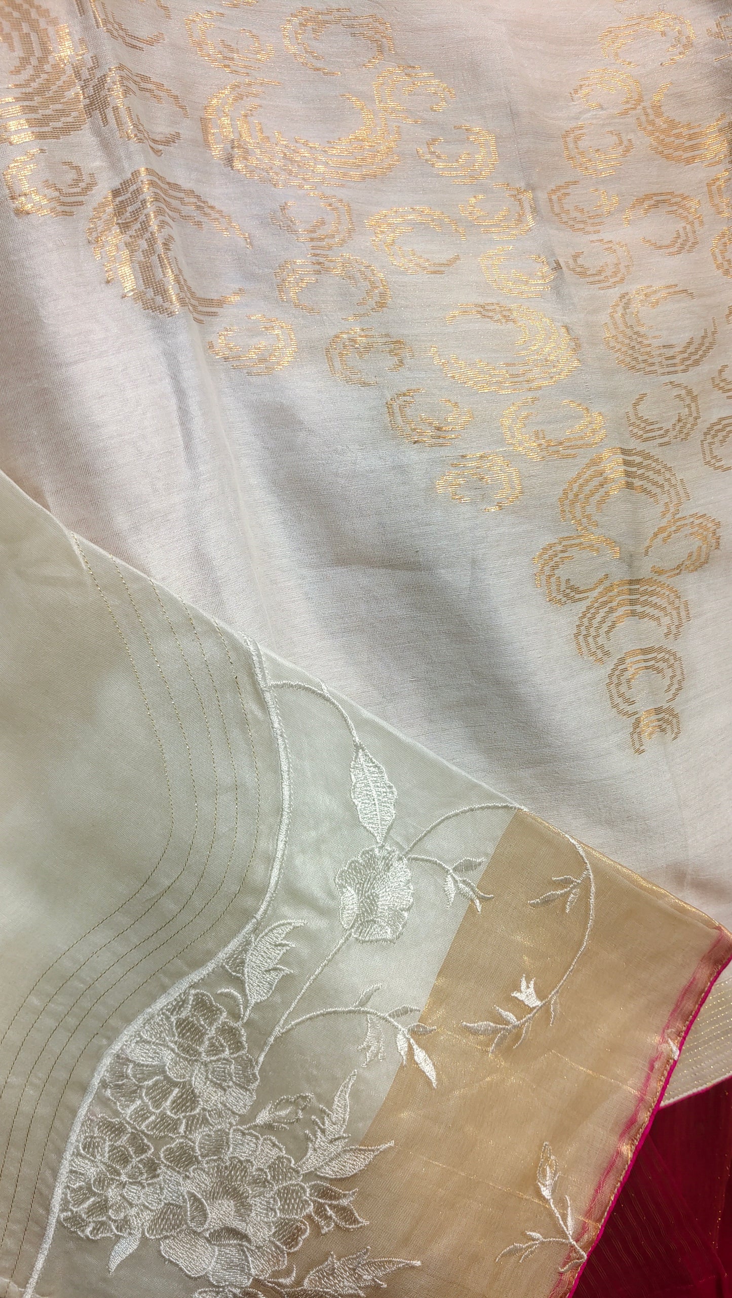 Semi stitched Formal Skirtset