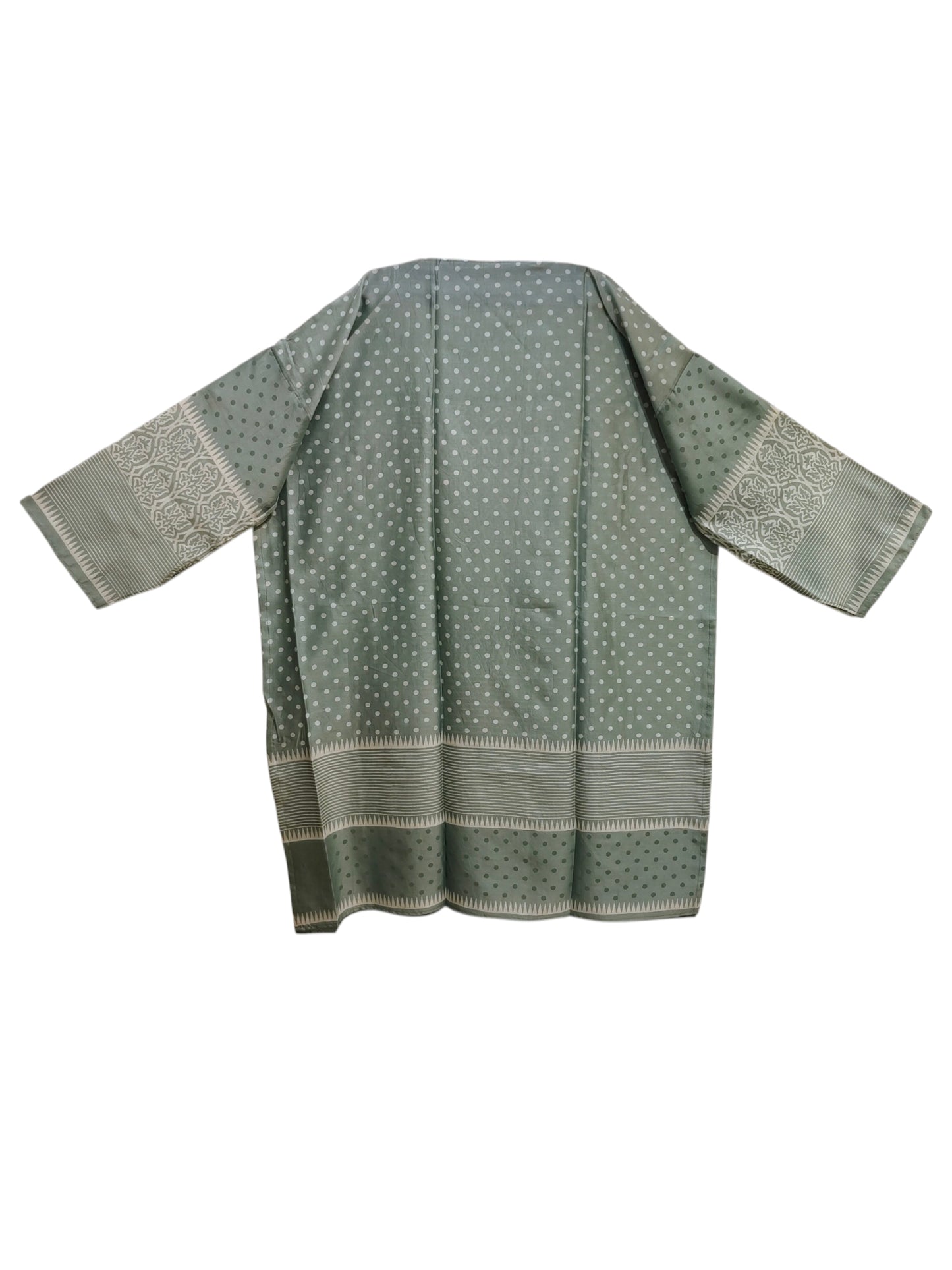 Semi Stitched Chanderi Casual suitset