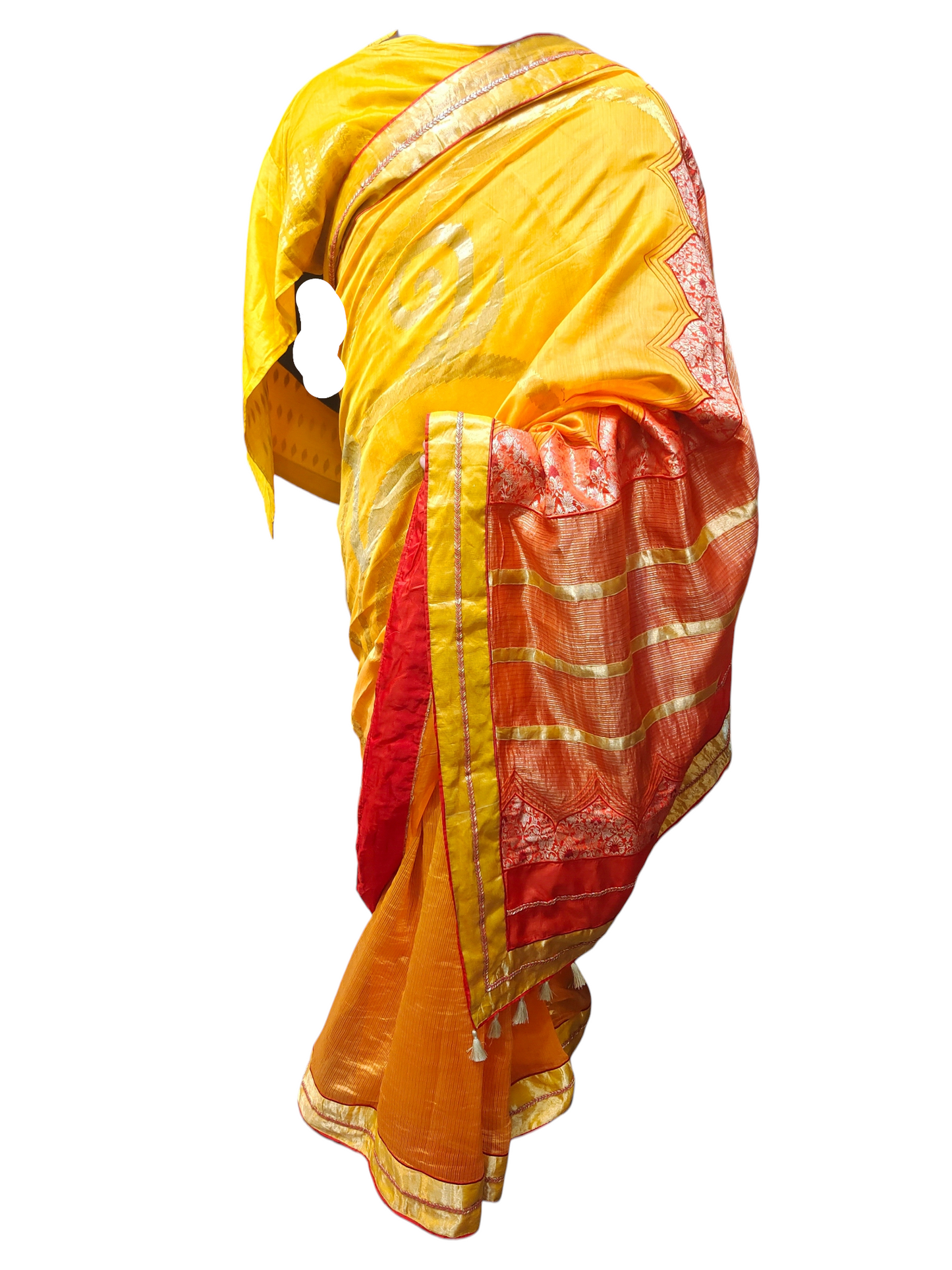 Formal Chanderi Zari Woven Saree