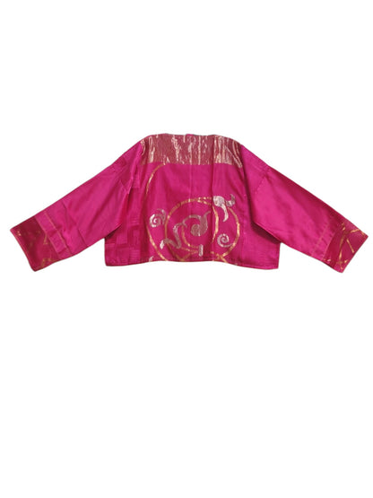 Semi Stitched Chanderi Ɓlouse