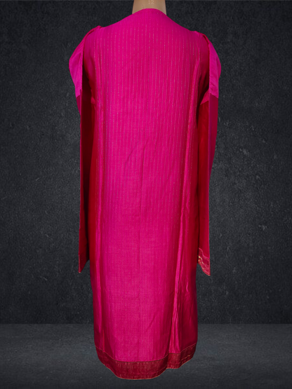 Semi Stitched Chanderi kurta VISHAL KAPUR