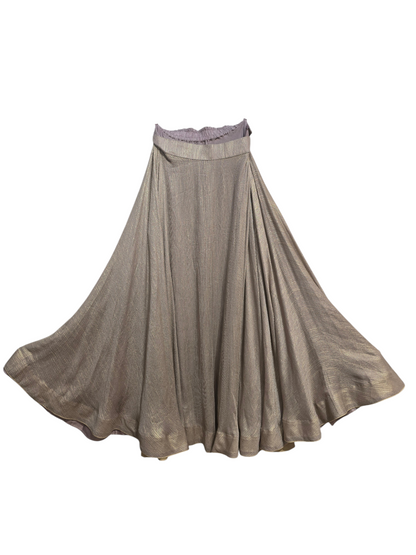 Semi stitched Formal Skirtset