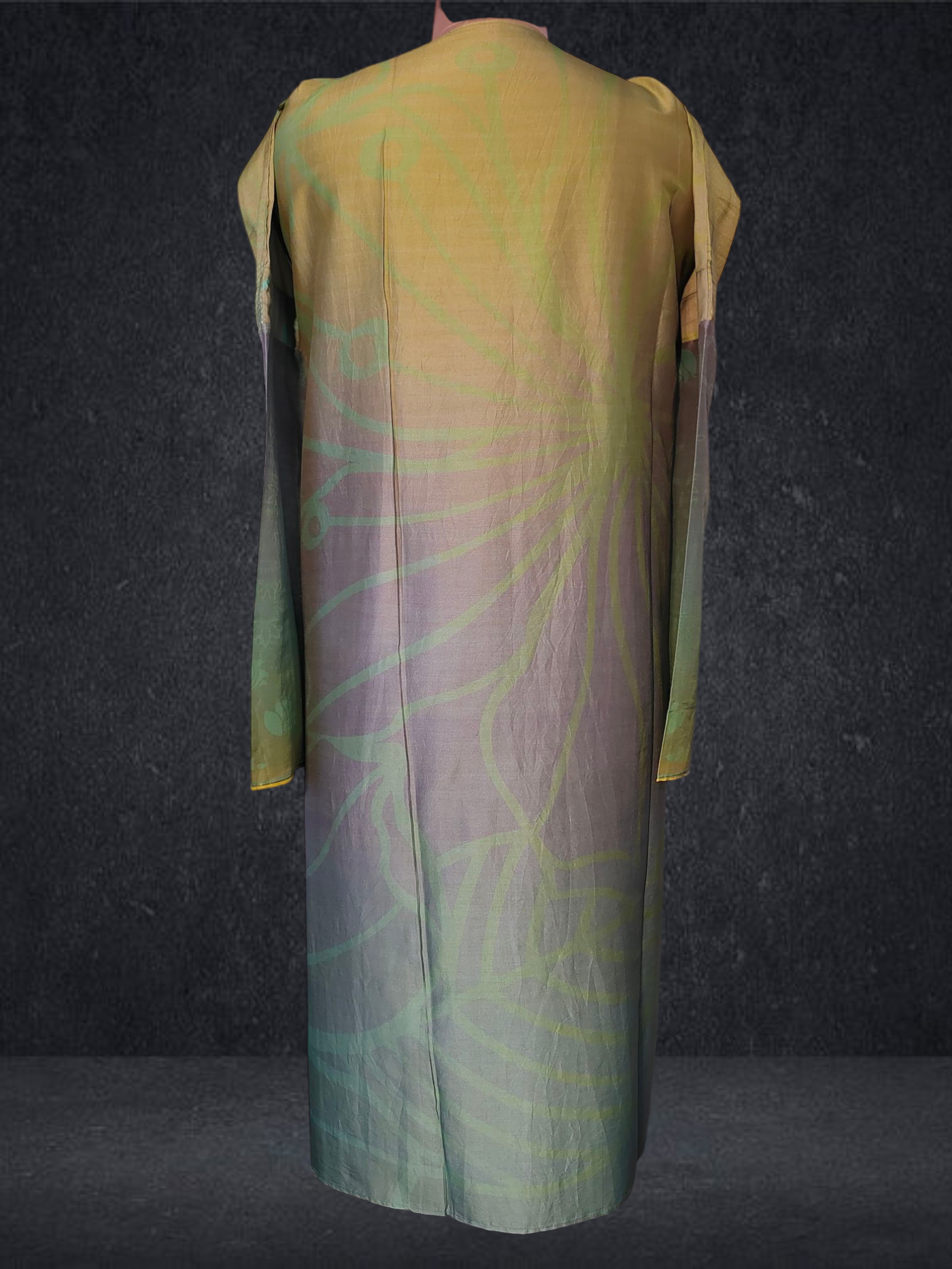 Semi Stitched Chanderi Kurta VISHAL KAPUR