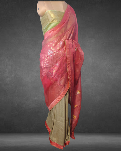 Formal Silk Saree (VKSRJUN203s) - VISHAL KAPUR