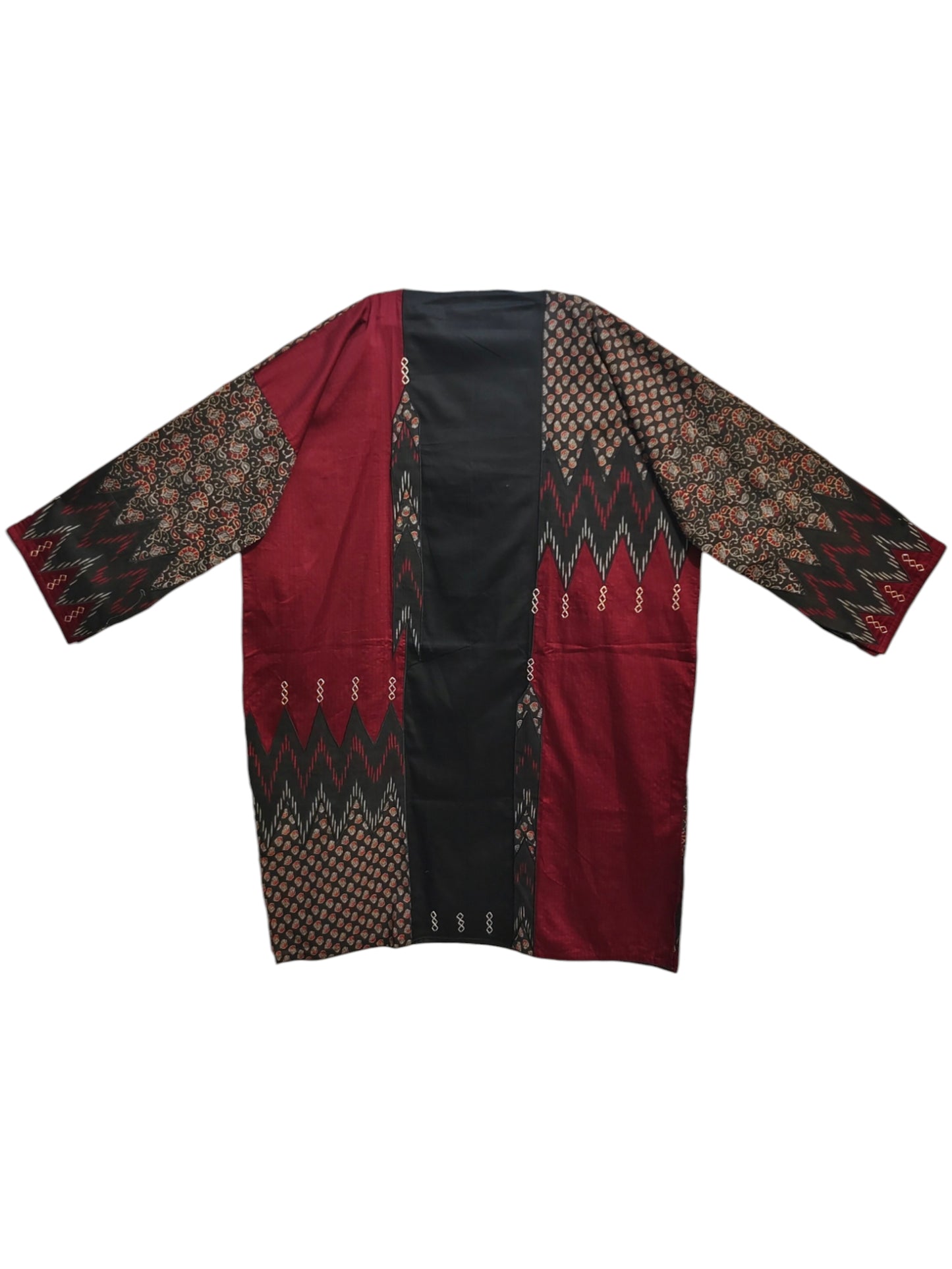 Semi Stitched Chanderi Formal Suitset