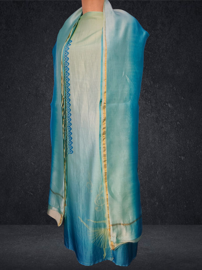 Semi Stitched Cotton Casual Suitset VISHAL KAPUR