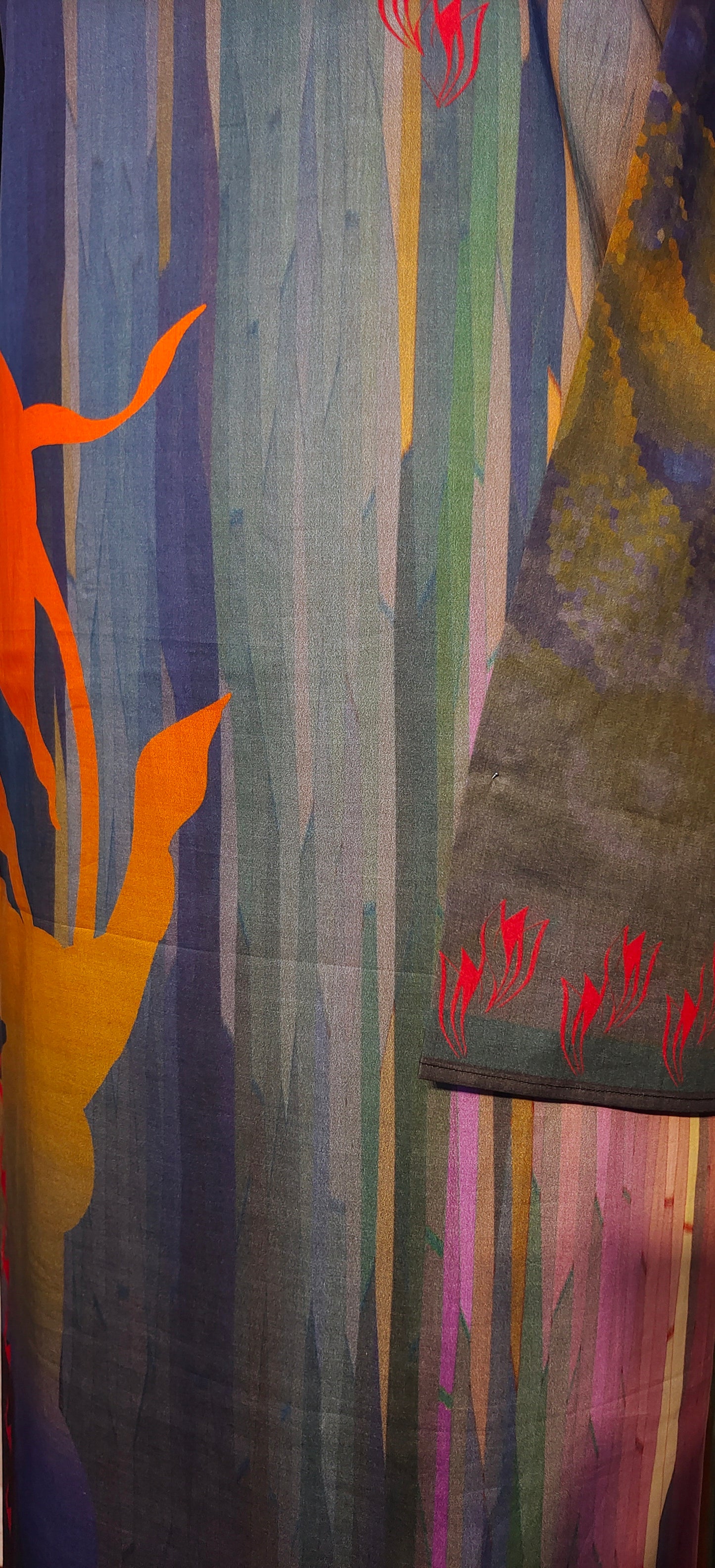 Semi Stitched Cotton Kurta
