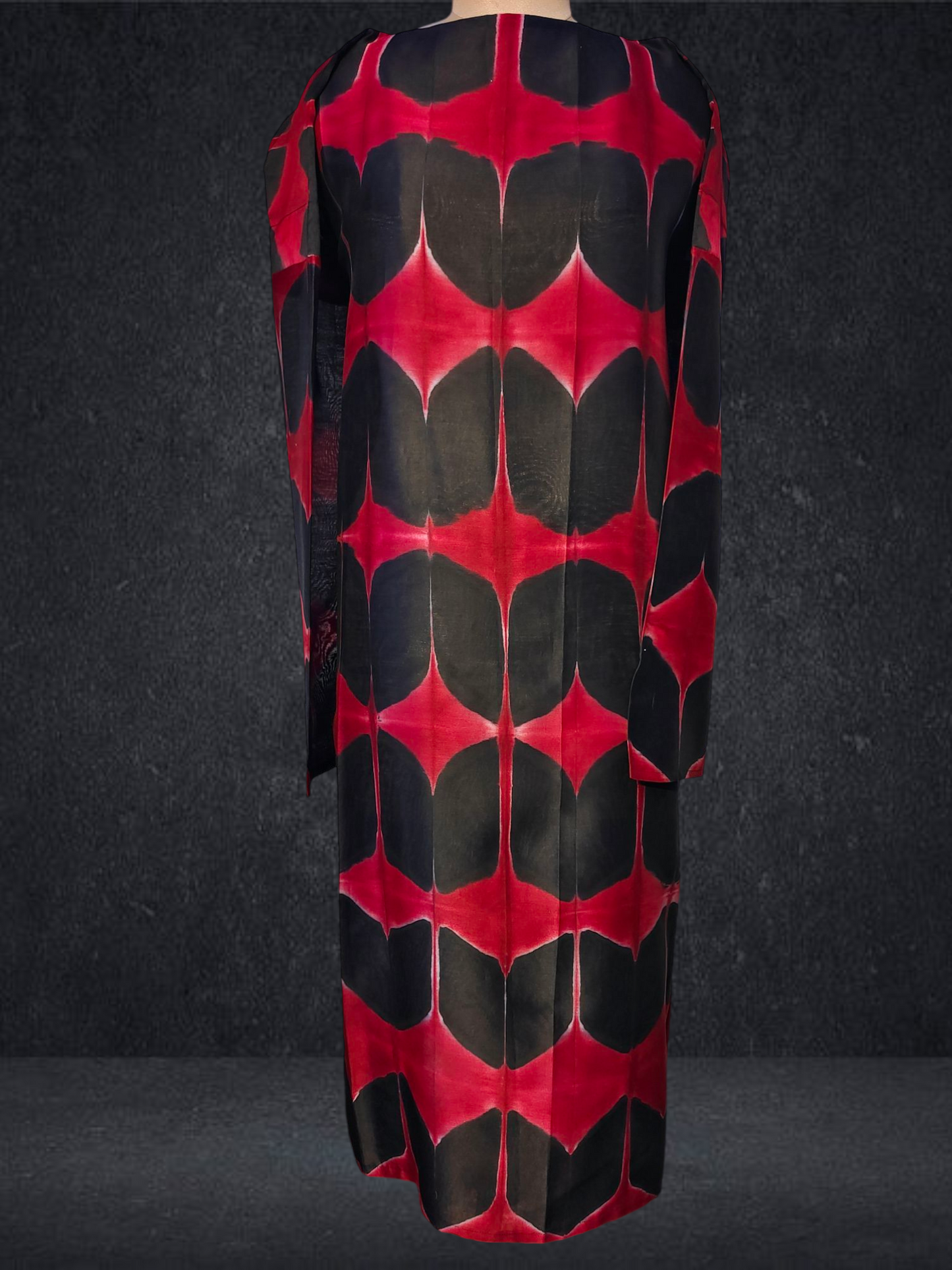 Semi Stitched Chanderi Kurta
