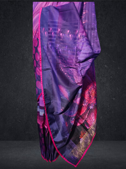 Casual Digital Printed Saree