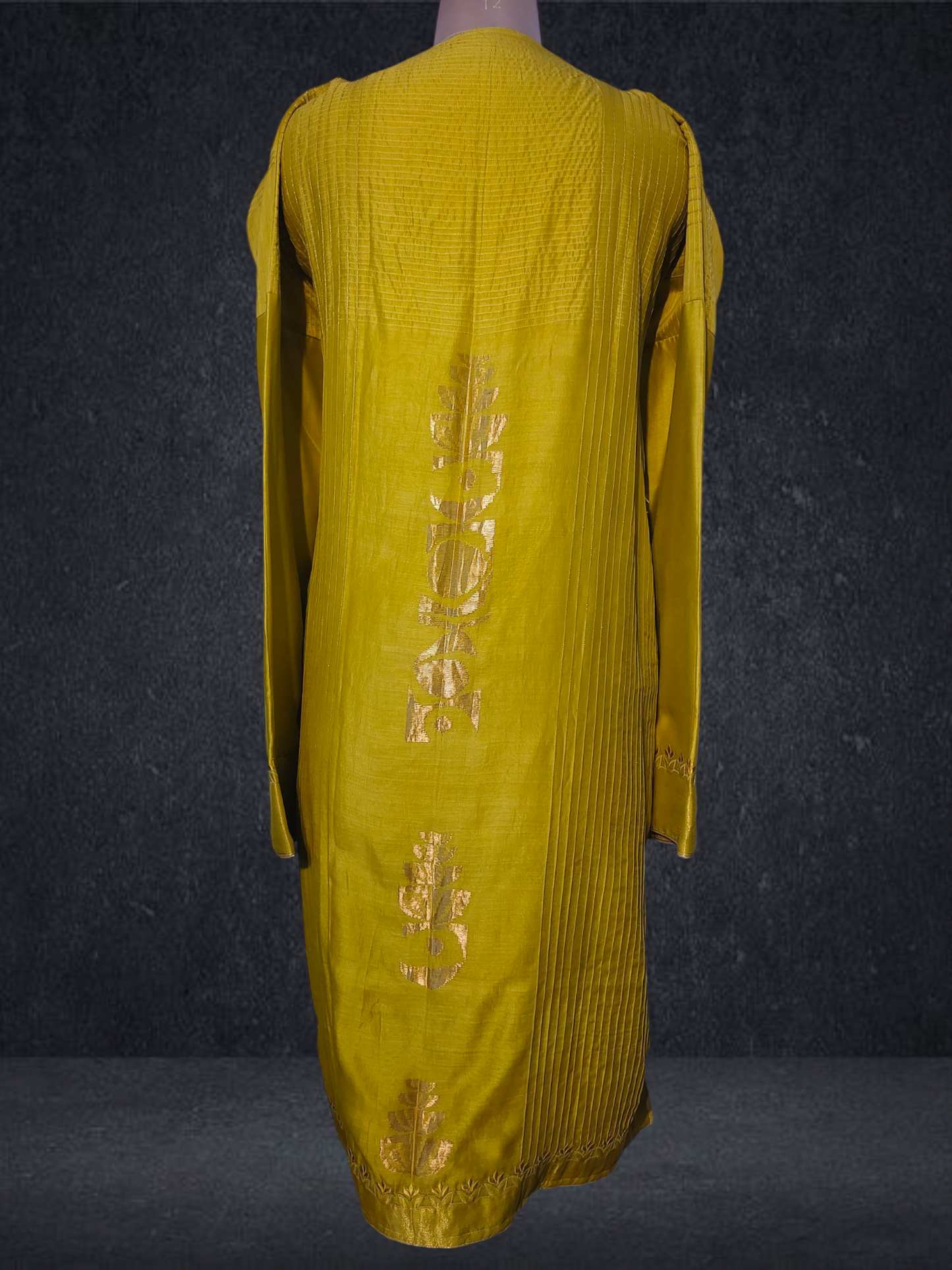 Semi Stitched Formal chanderi Suitset VISHAL KAPUR