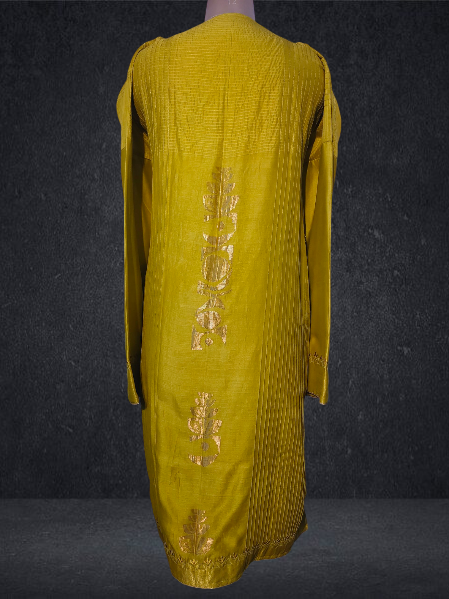 Semi Stitched Formal chanderi Suitset VISHAL KAPUR