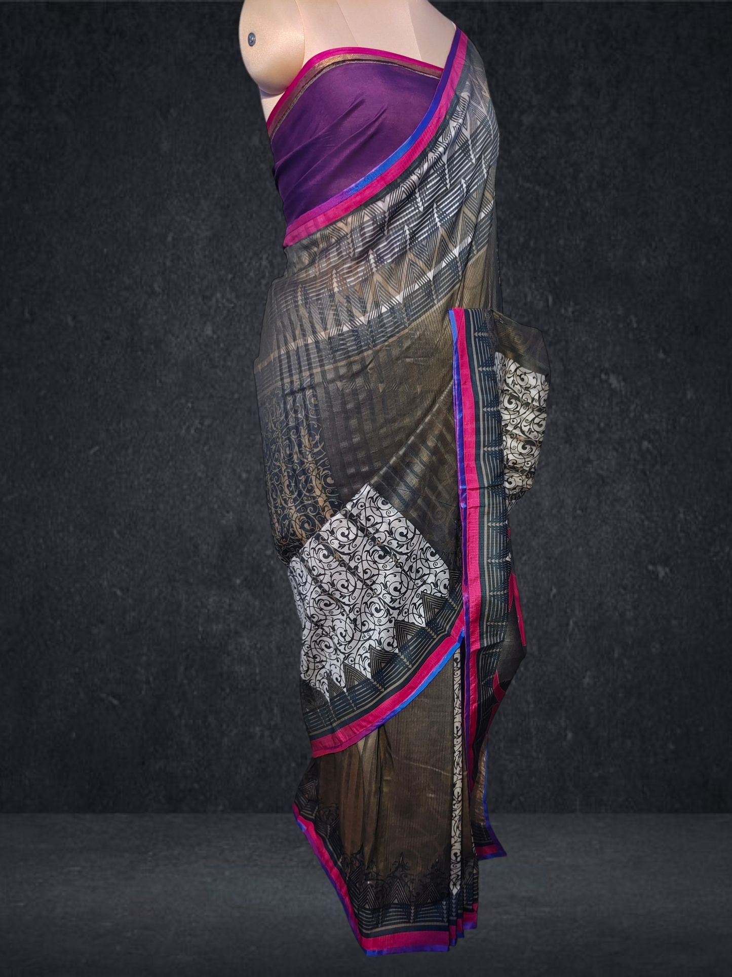 Casual Digital Printed Saree