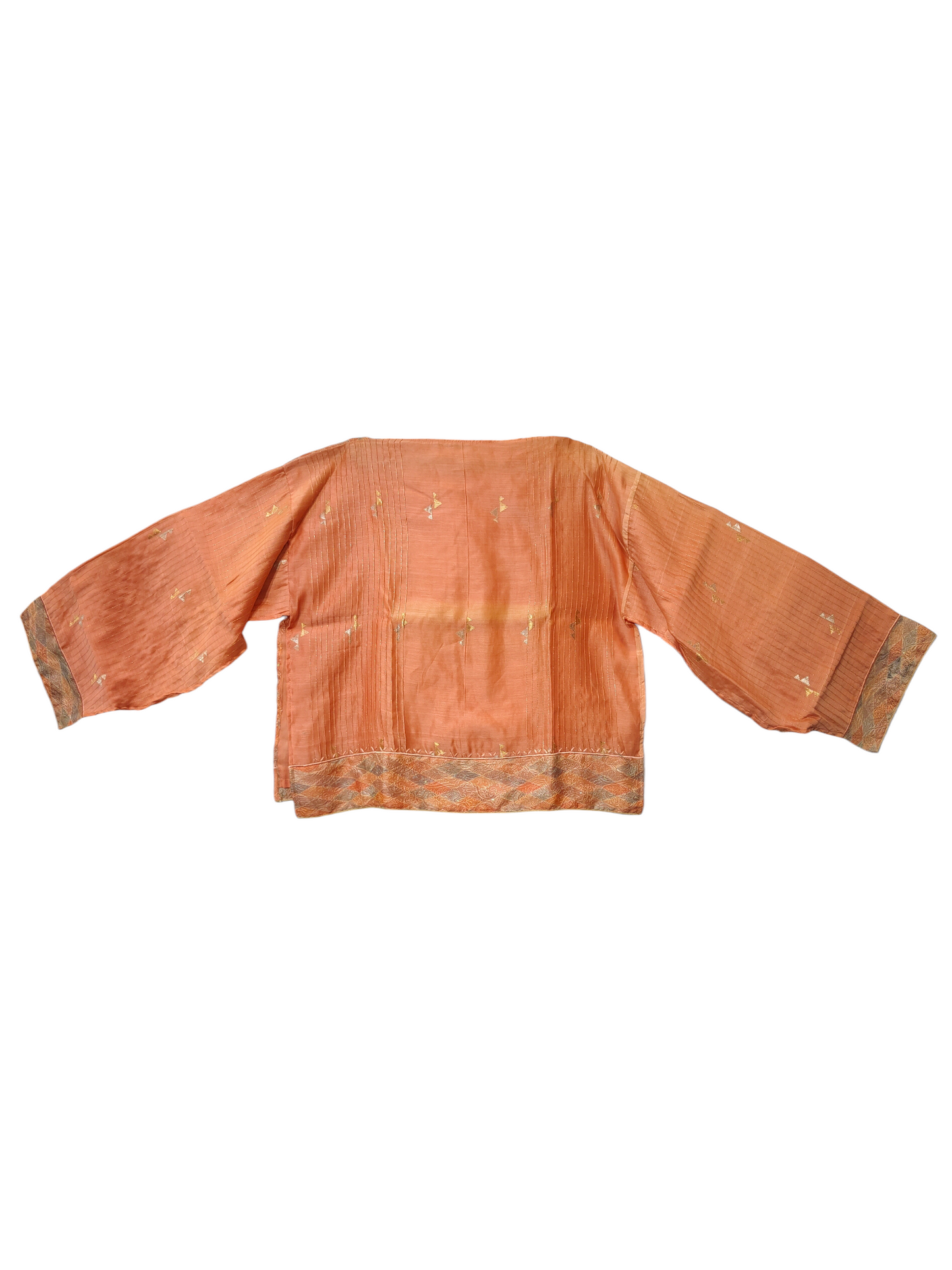 Formal Silk Linen Kota Block Printed Saree