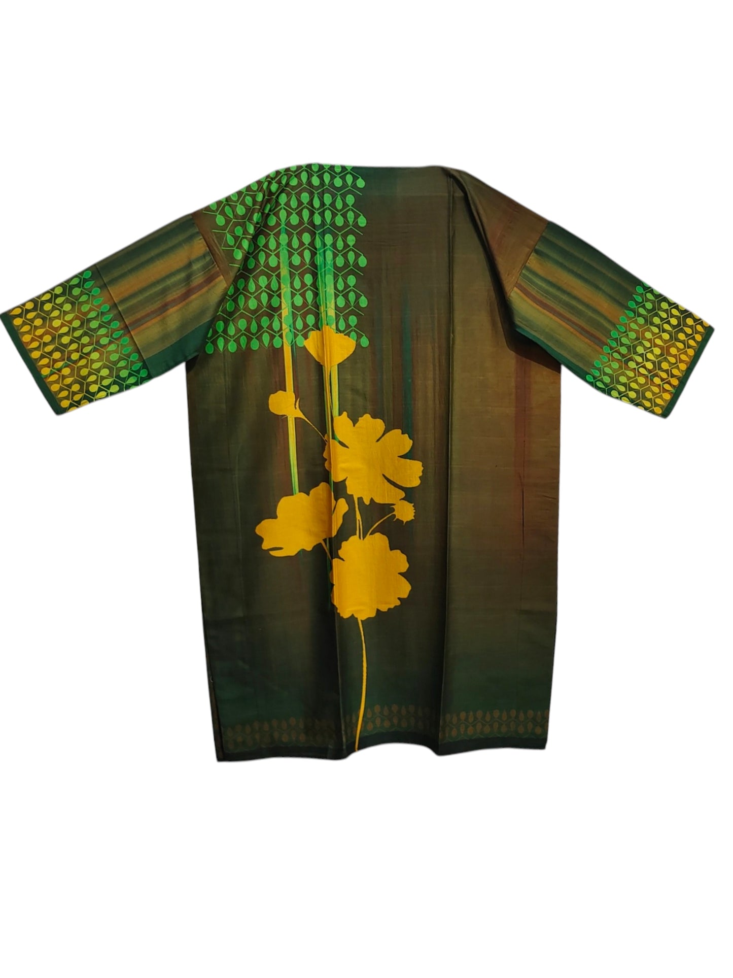 Semi Stitched Chanderi Casual kurta