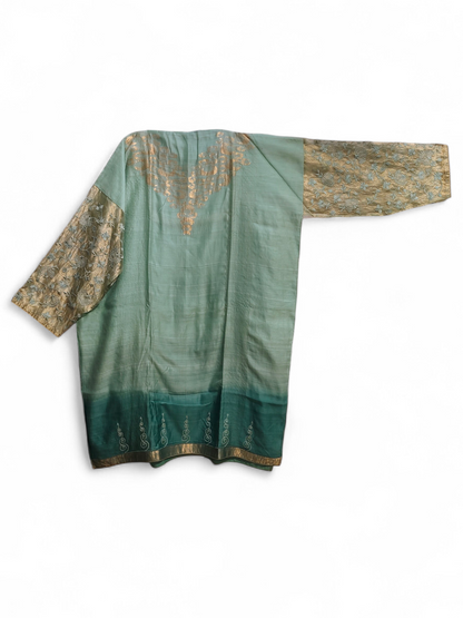 Semi Stitched Formal chanderi Suitset