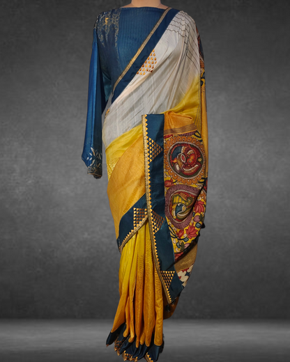 Formal Kalamkari silk saree