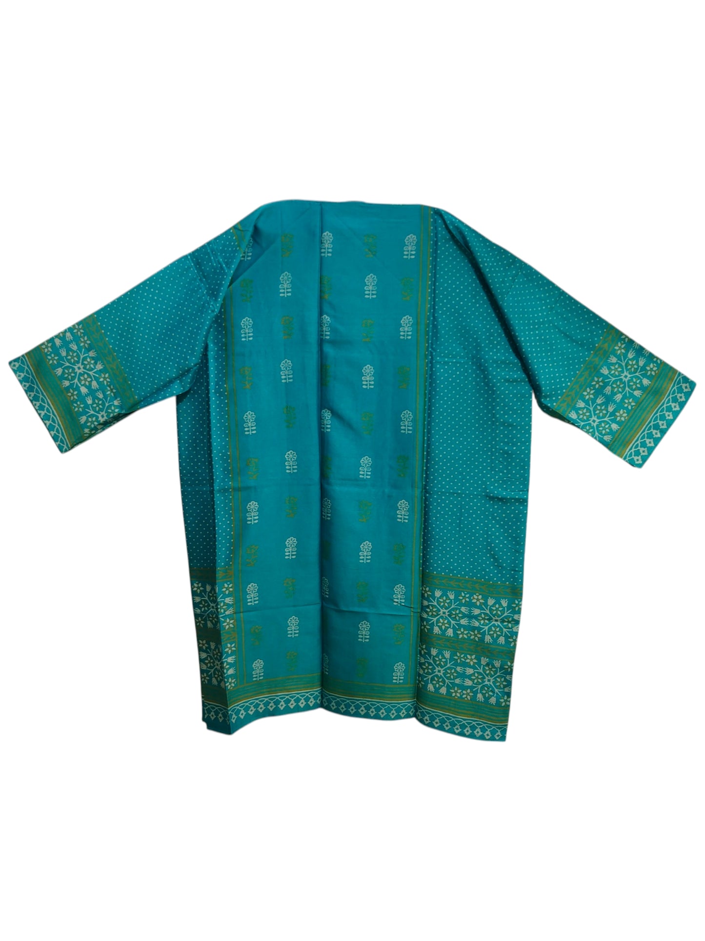 Semi Stitched Chanderi Casual kurta