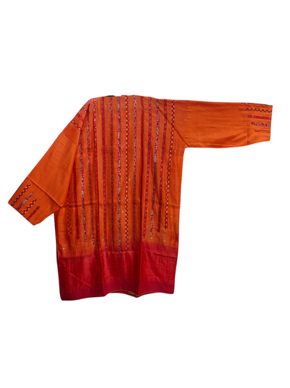 Semi Stitched Formal chanderi Suitset