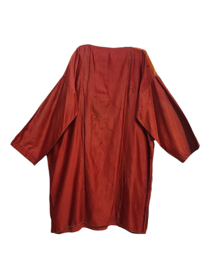 Semi Stitched Chanderi Formal Suitset