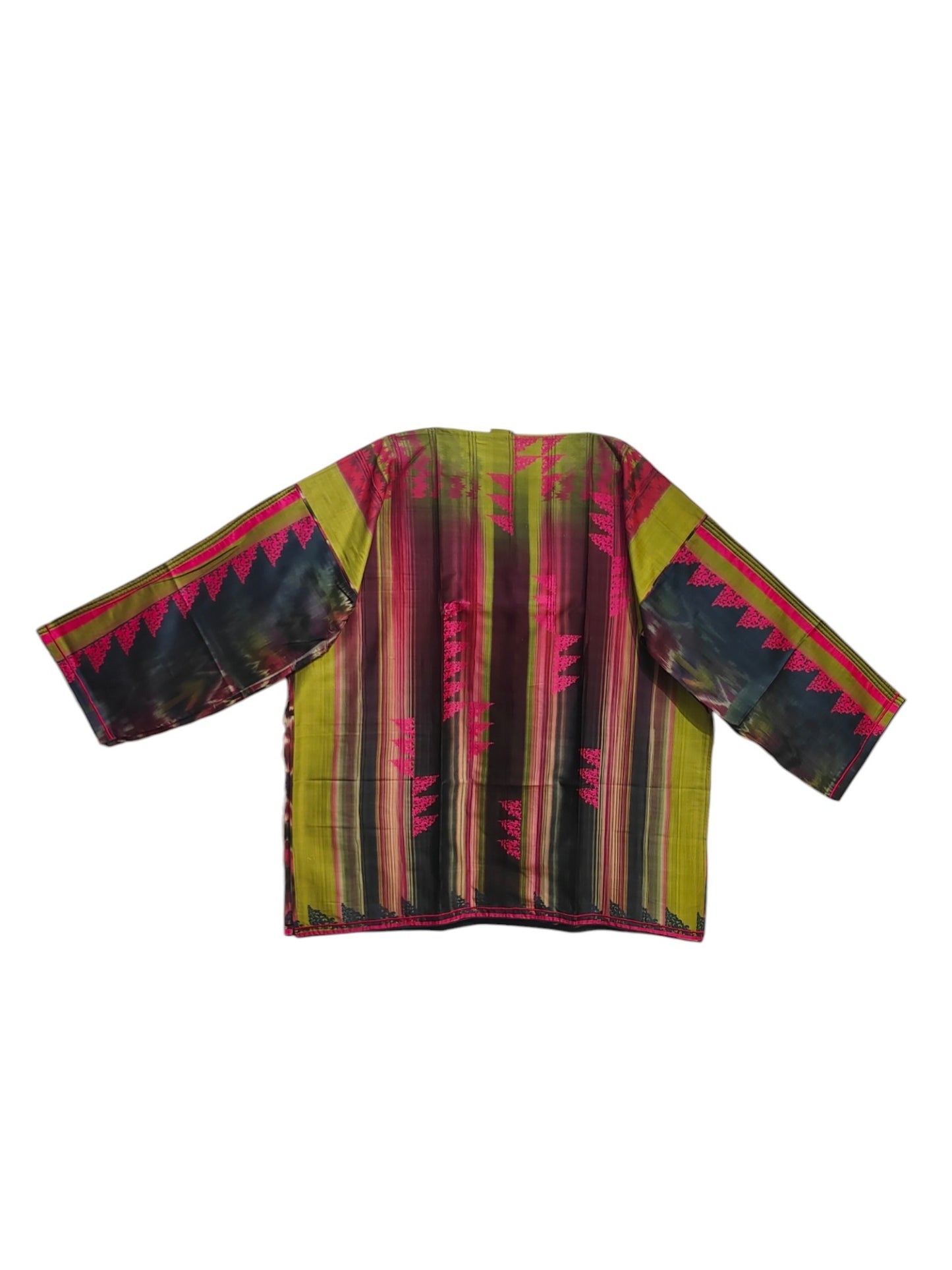 Semi Stitched printed chanderi Tunic