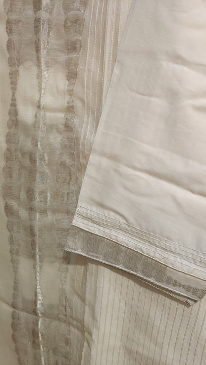 Semi Stitched Chanderi  Formal kurta