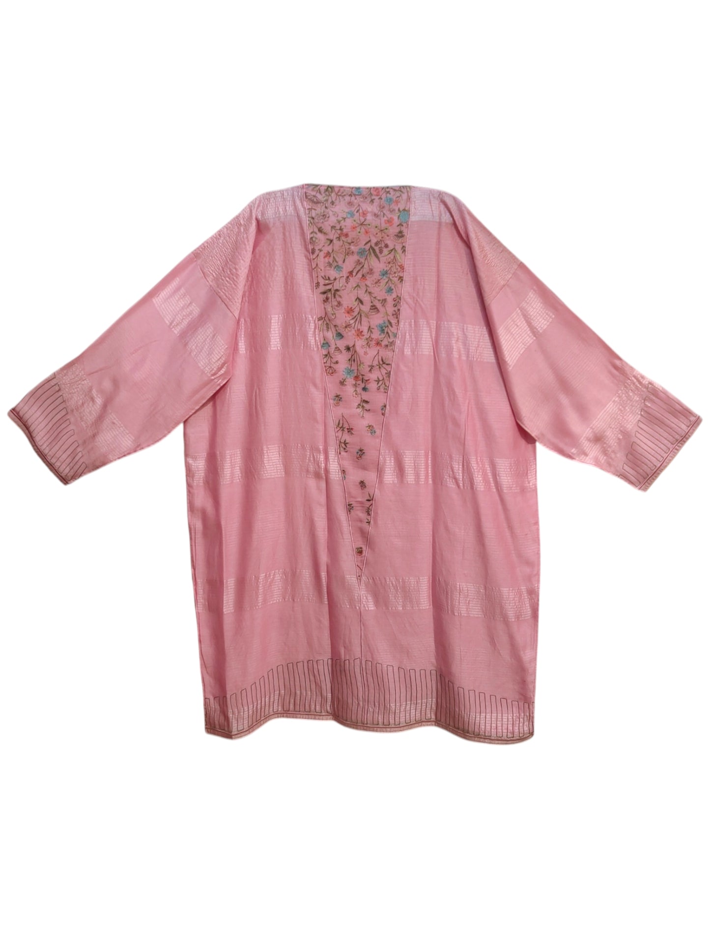 Semi Stitched Chanderi Casual kurta