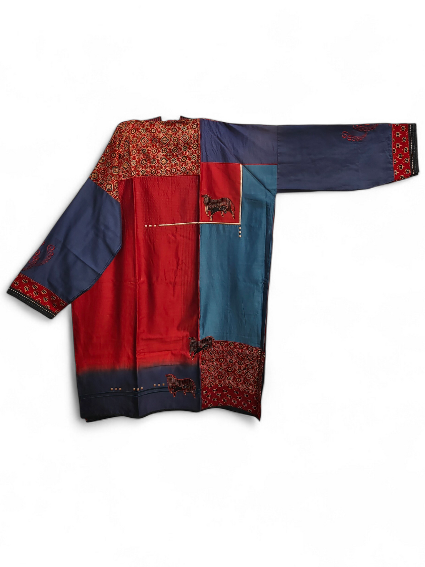 Semi Stitched Formal chanderi Suitset