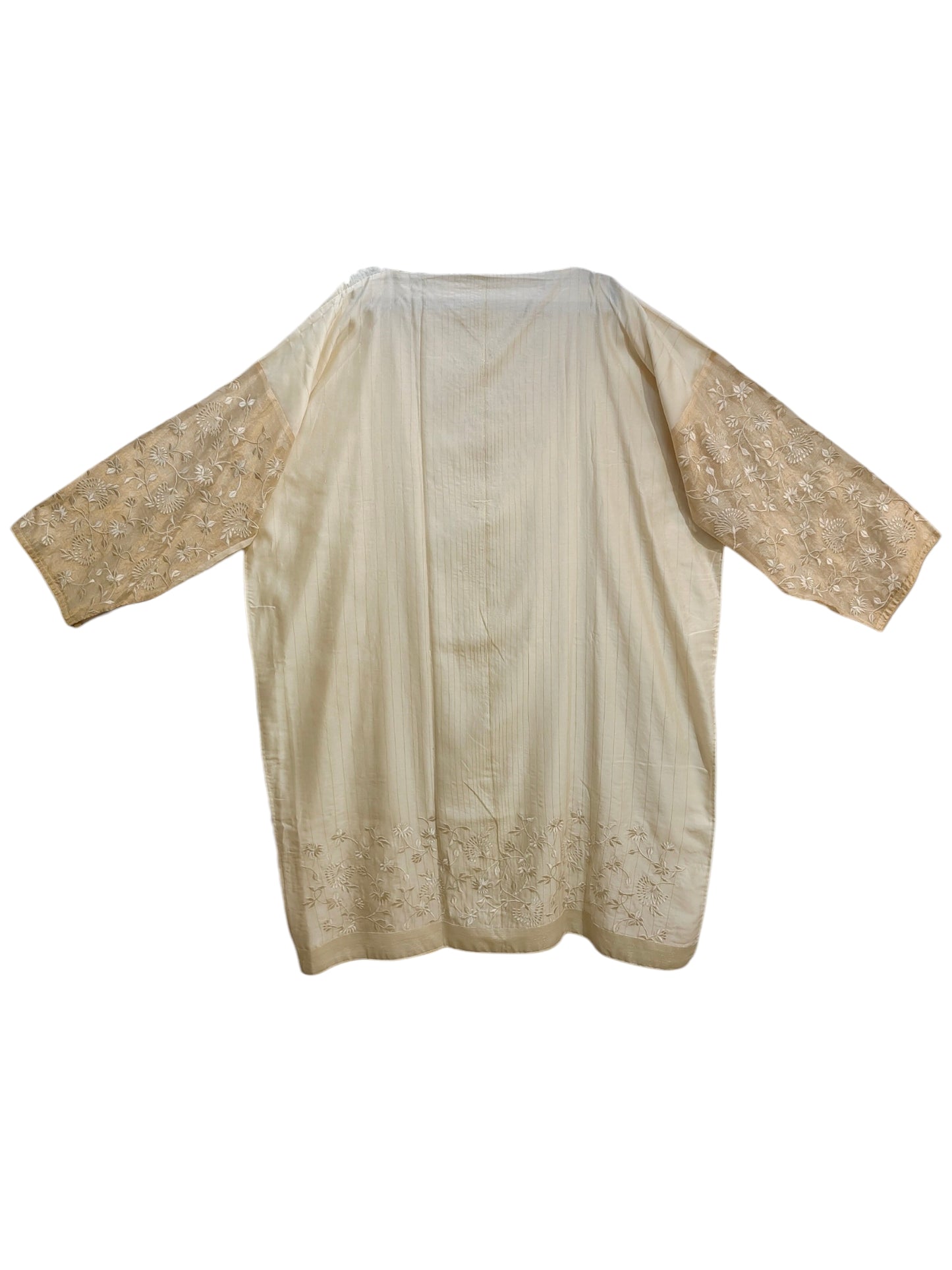 Semi Stitched Chanderi Formal Suitset