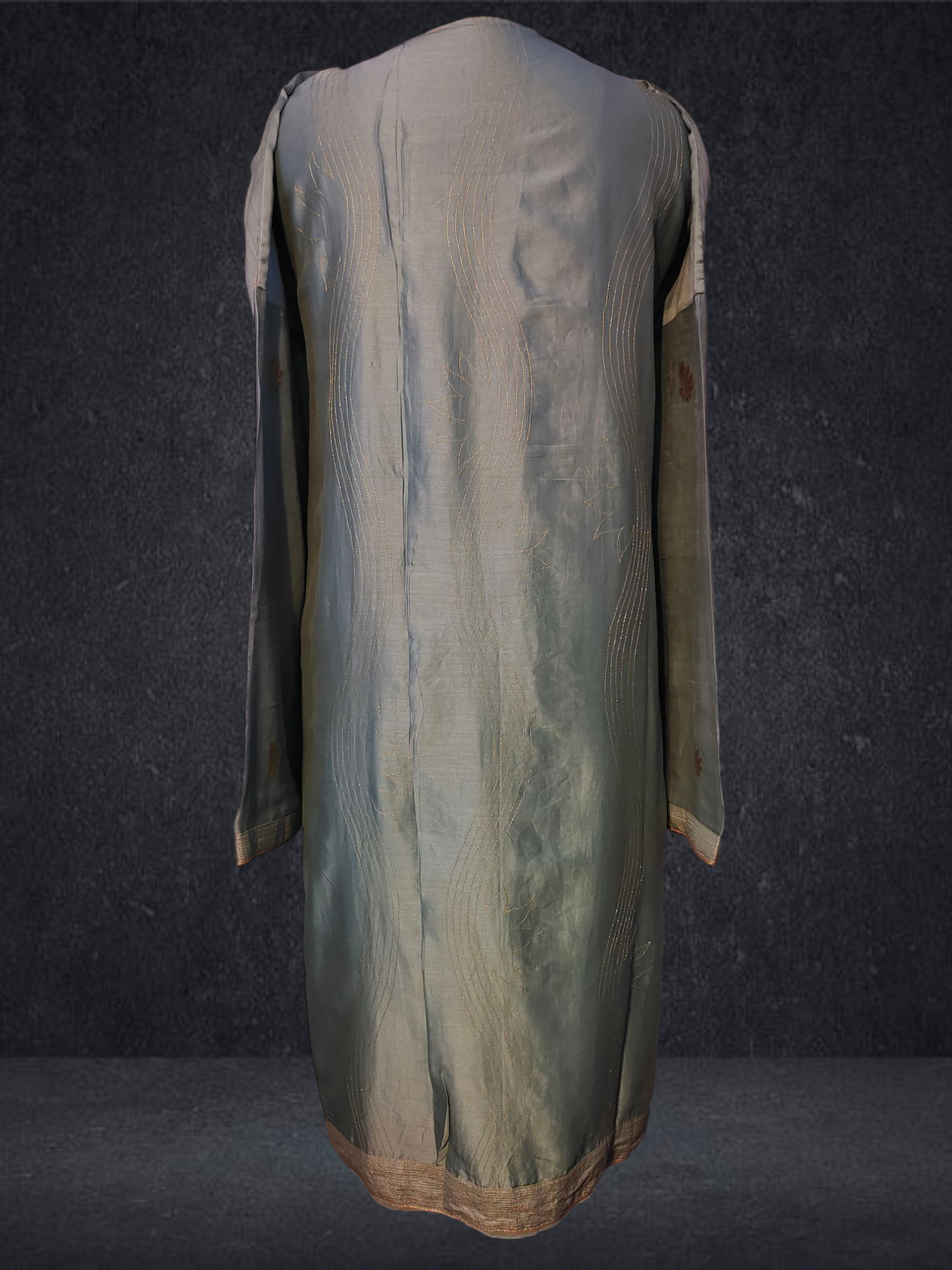 Semi Stitched Chanderi kurta VISHAL KAPUR