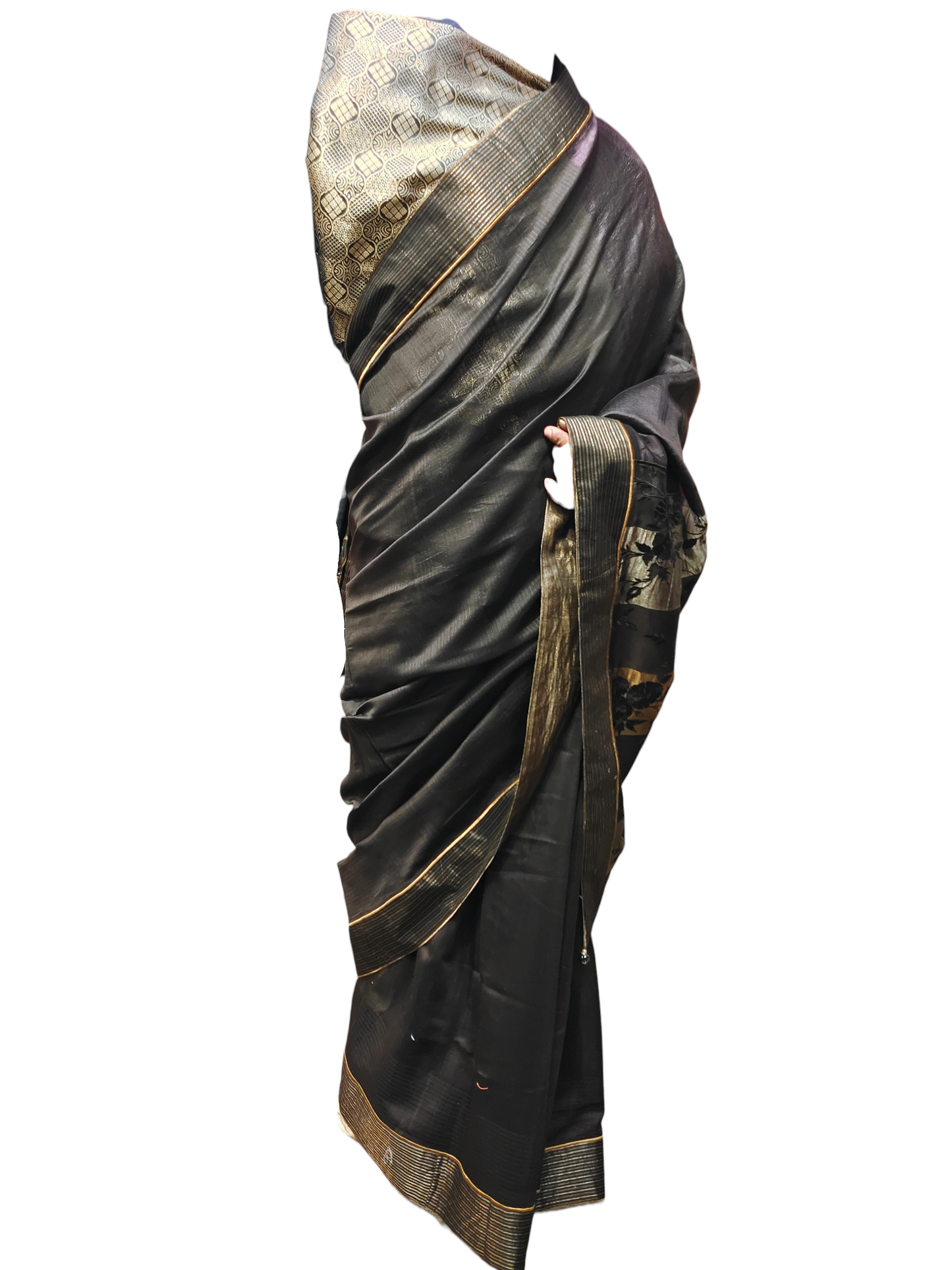 Formal Chanderi Zari Woven Saree