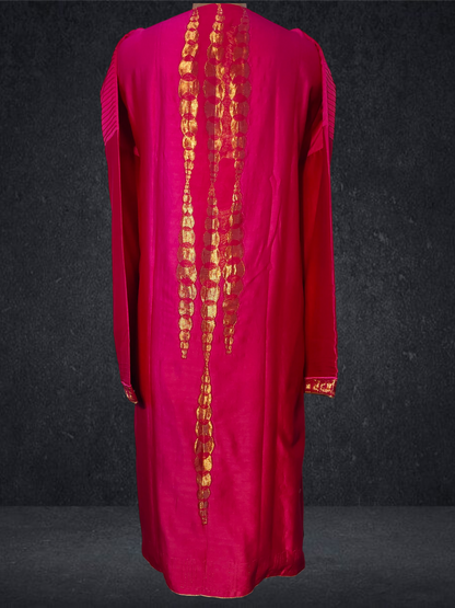 Semi Stitched Formal chanderi Kurta VISHAL KAPUR