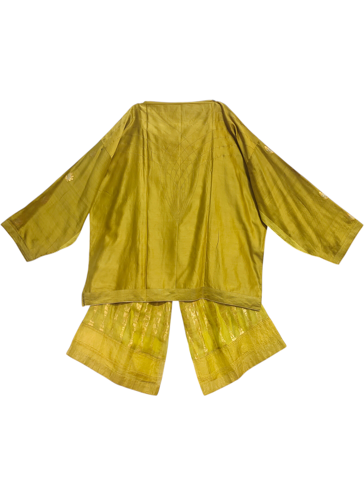 Indowestern chanderi formal coordset