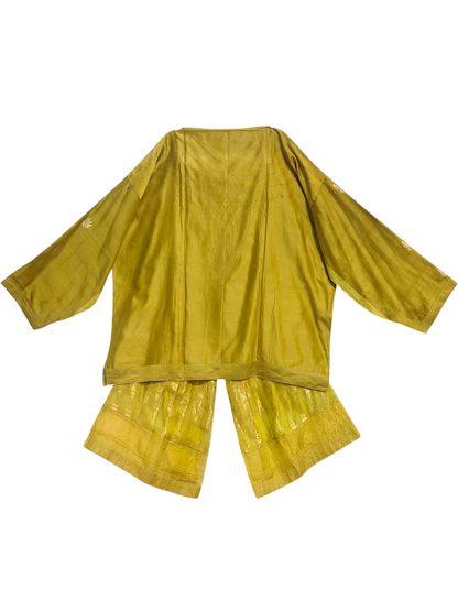 Indowestern chanderi formal coordset