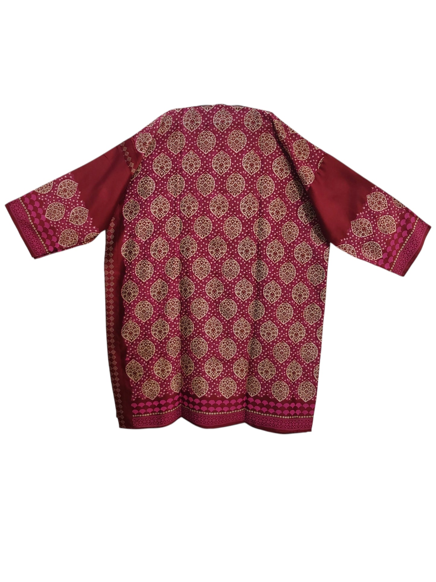 Semi Stitched Chanderi Casual kurta