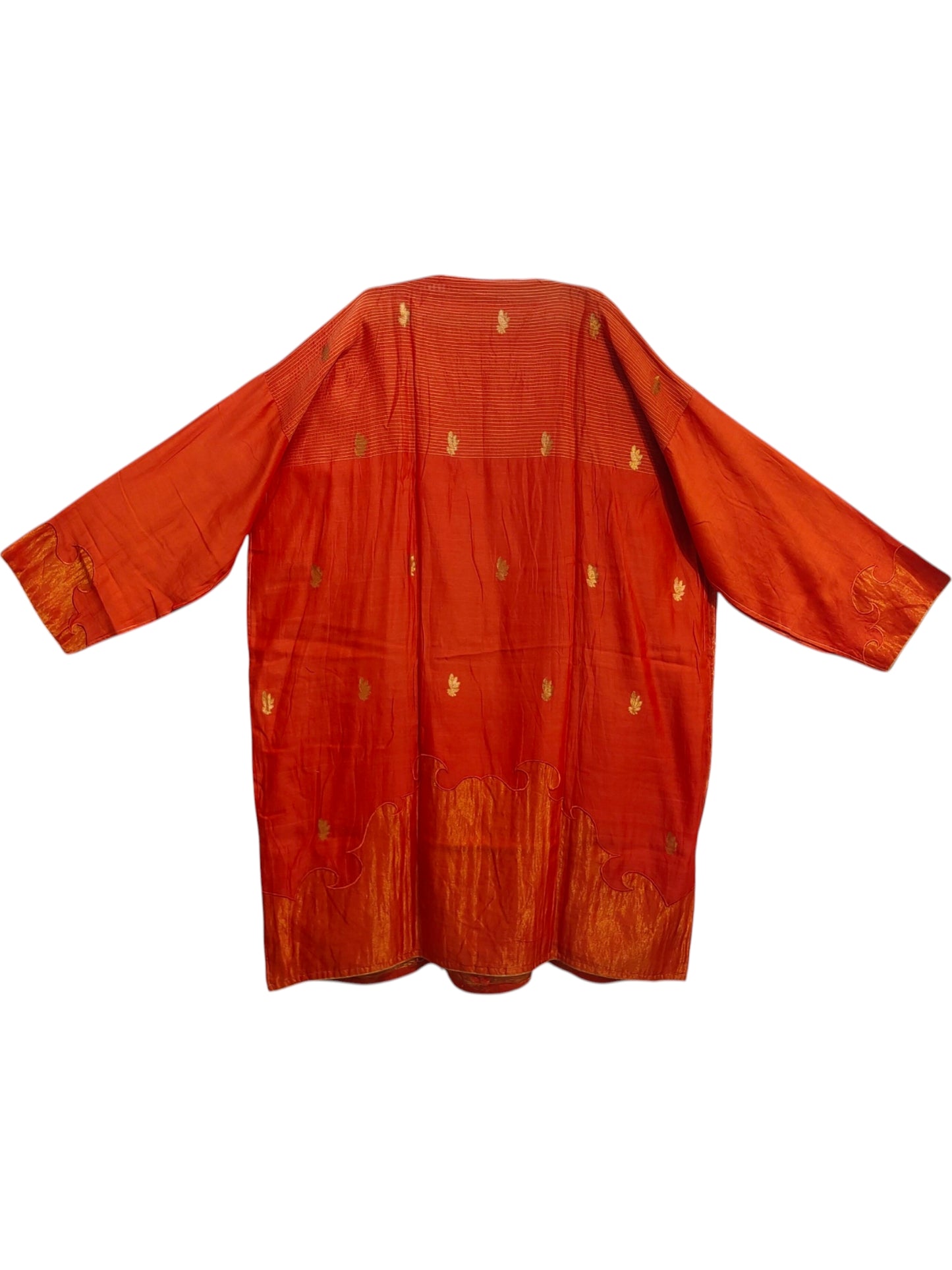 Semi Stitched Chanderi Formal Suitset