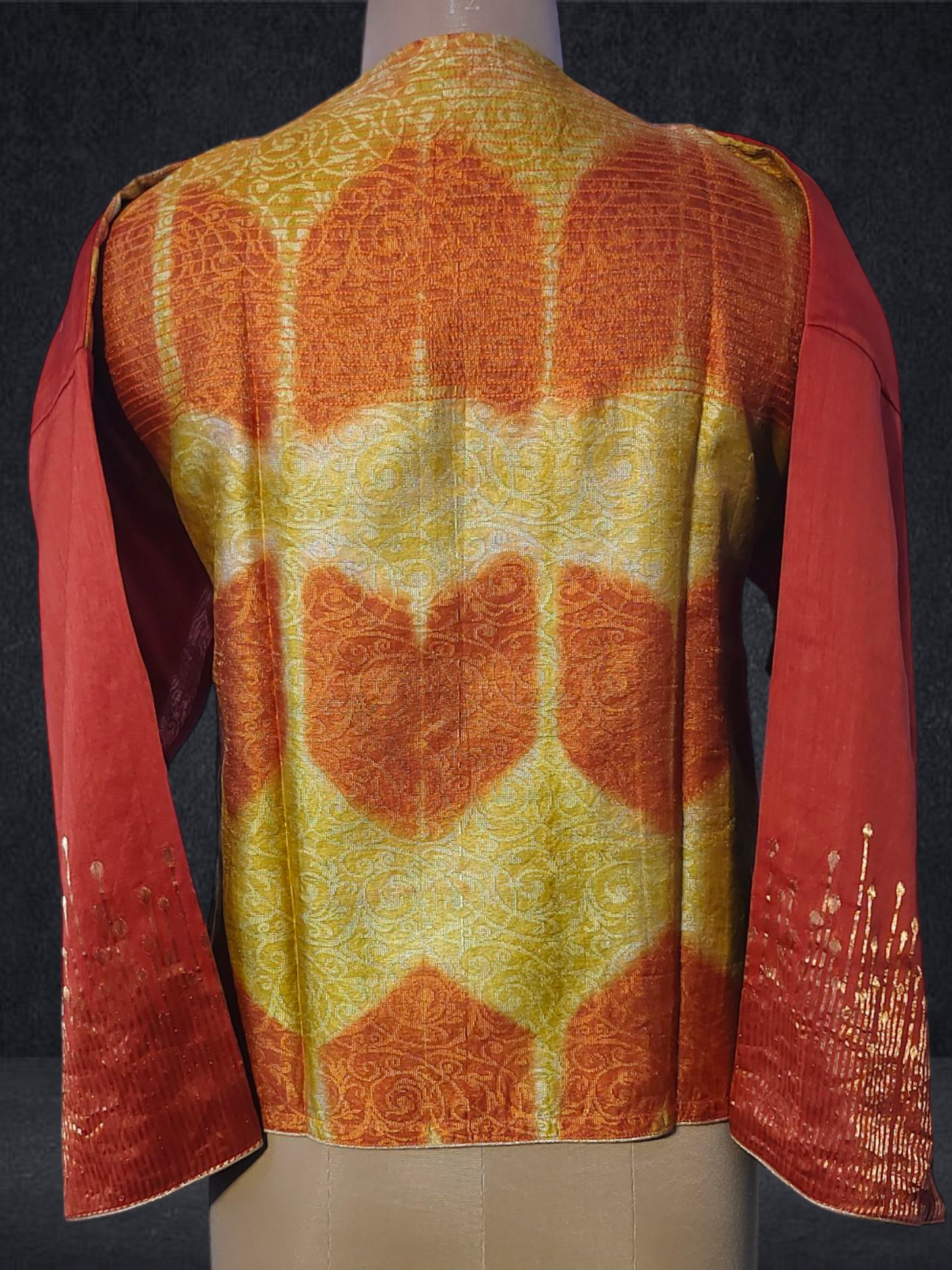 Semistitched Chanderi Ɓlouse