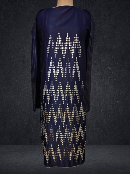 Semi Stitched Chanderi Kurta