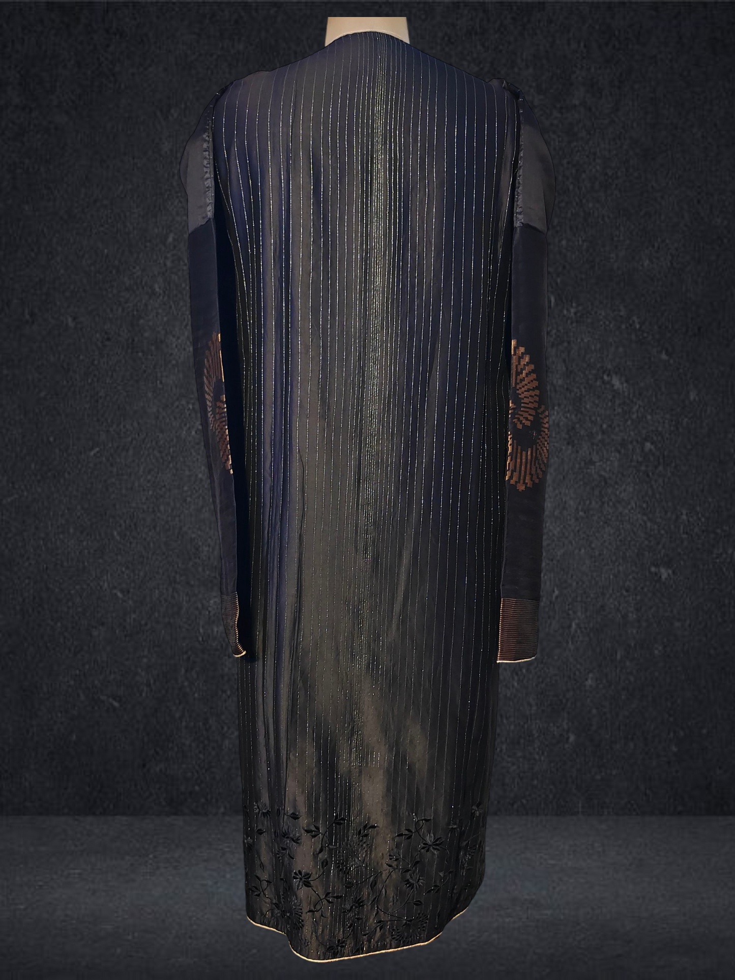 (Copy) Semi Stitched Formal chanderi Suitset VISHAL KAPUR