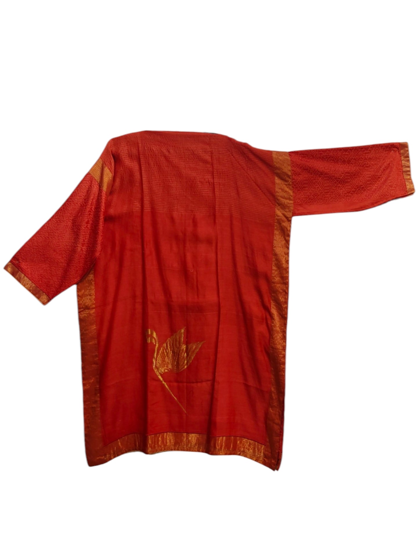 Semi Stitched Chanderi Formal Suitset