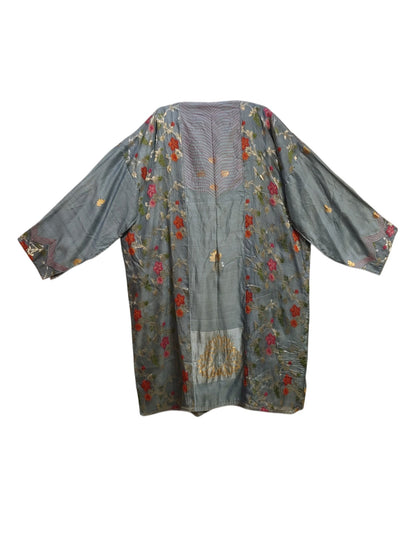 Semi Stitched Chanderi Formal Suitset