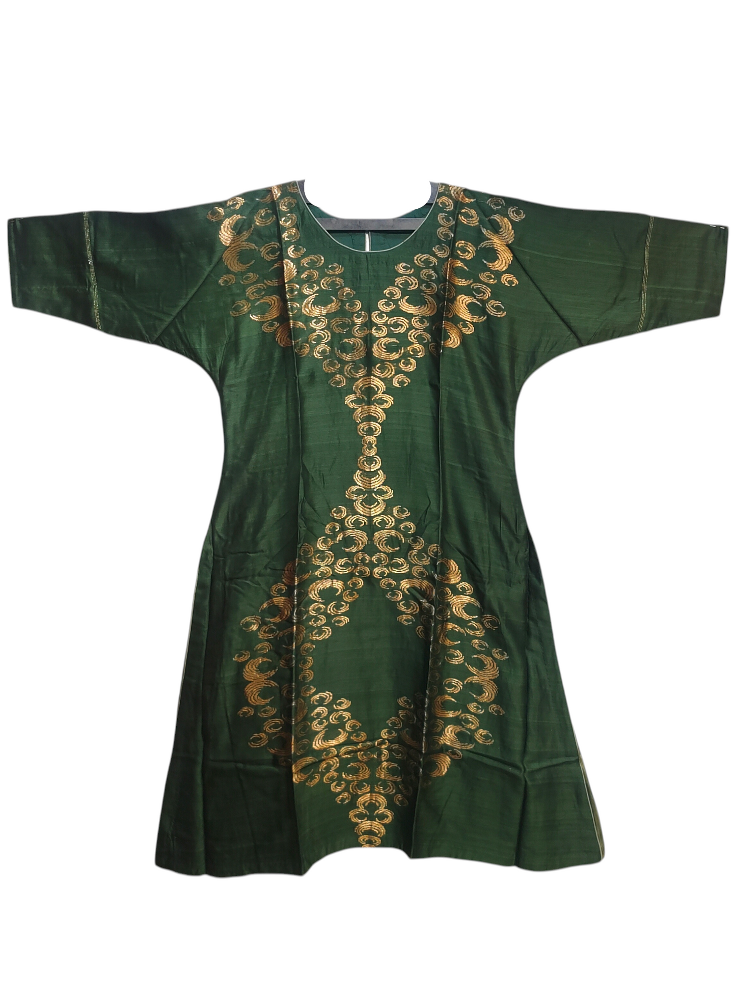 Indowestern chanderi formal dress- Ready size 42