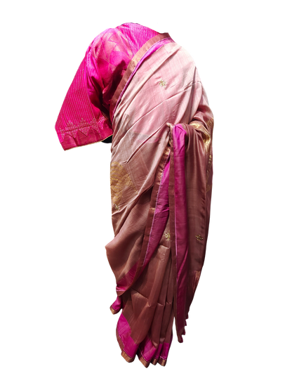 Formal Chanderi Zari Woven Saree