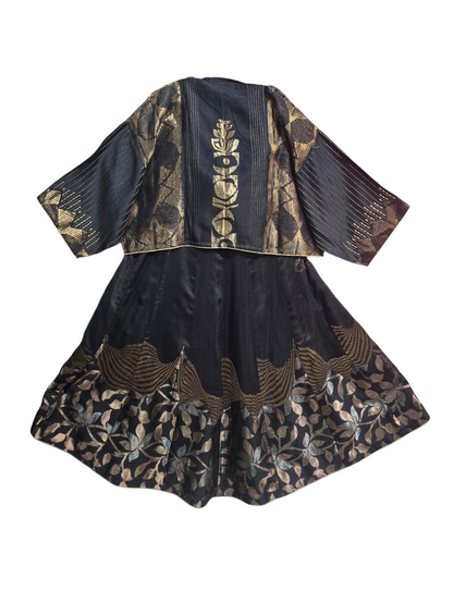 Semi stitched Formal Skirtset