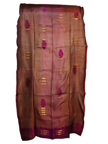 Semi Stitched Chanderi Formal Suitset