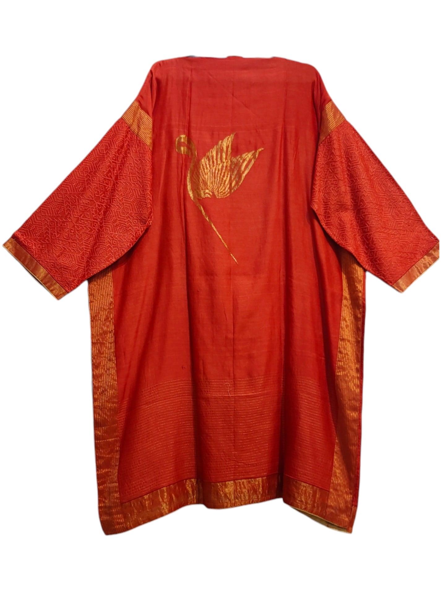 Semi Stitched Chanderi Formal Suitset