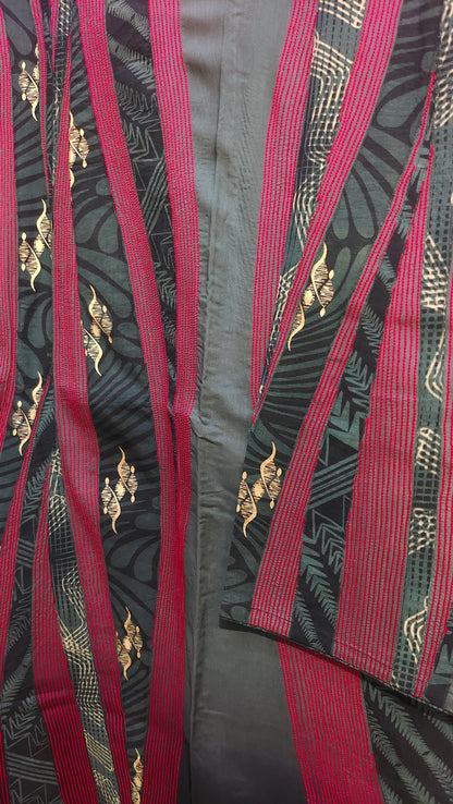 Semi Stitched Cotton Casual Suitset