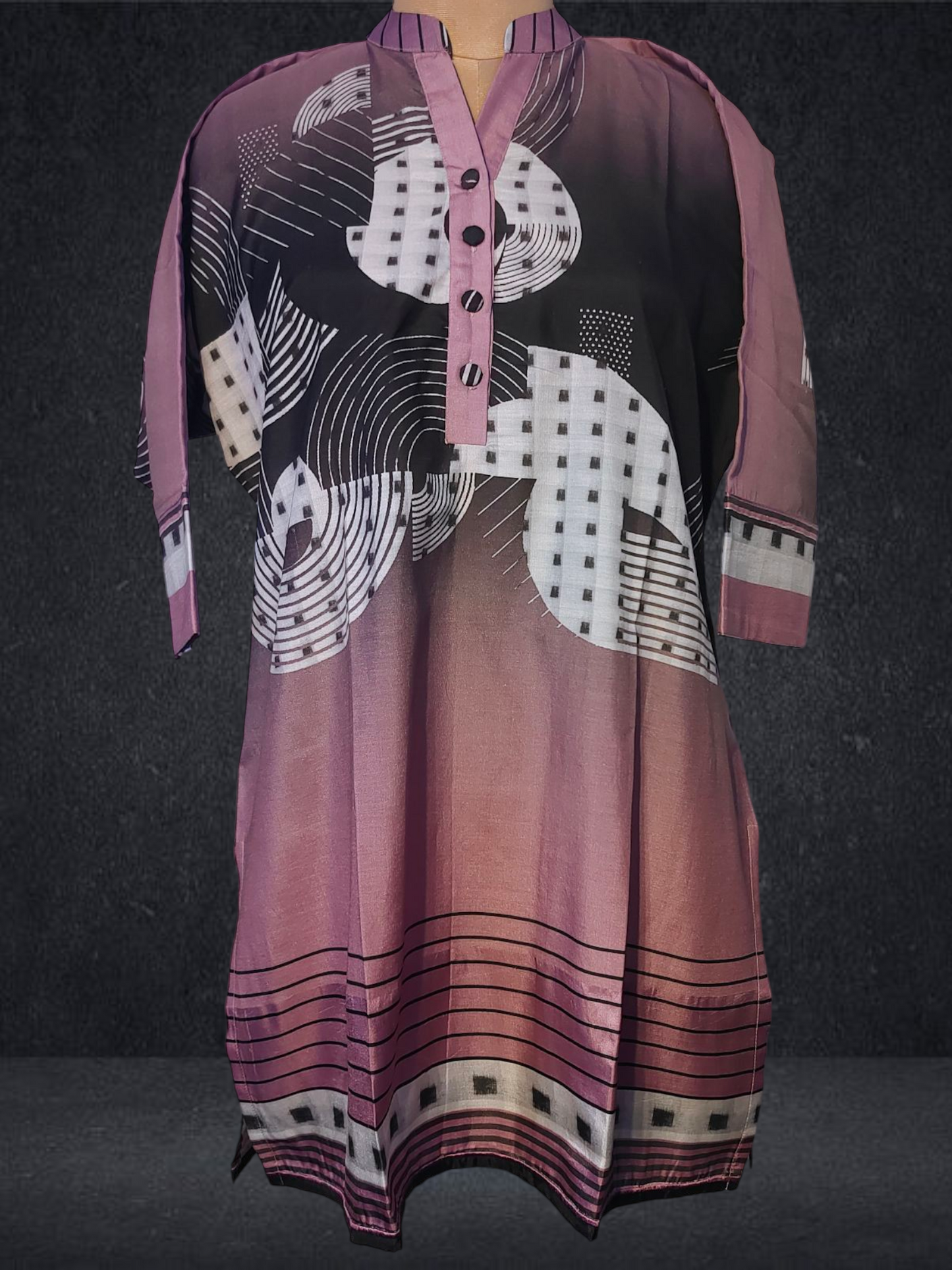 Stitched Digital Printed Short Tunic