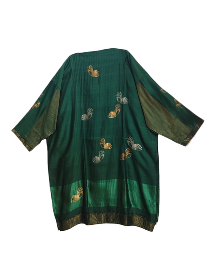 Semi Stitched Formal chanderi Suitset