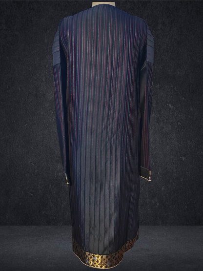 Semi Stitched Formal chanderi Suitset